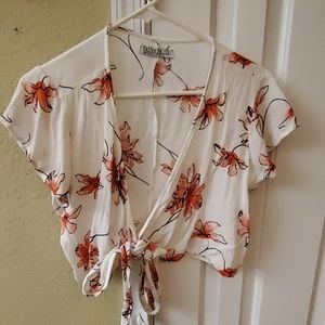 Cotton on floral top